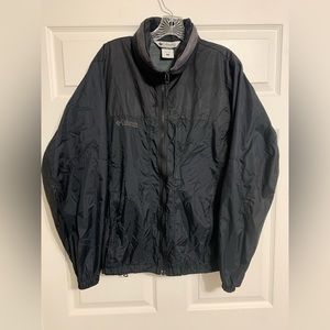 Columbia zip up (waterproof)